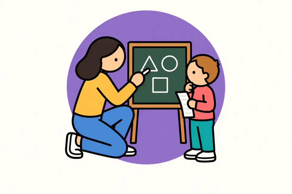 「子どもの相談に、大人と同じ論理で答える」のイメージイラスト