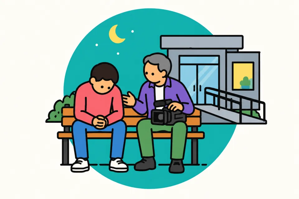 「院内感染と「誰のための謝罪か」」のイメージイラスト