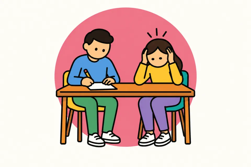 「差は考えた量ではなく質で決まる」のイメージイラスト