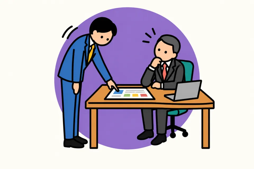 「本音の3条件と、礼儀という線引き」のイメージイラスト
