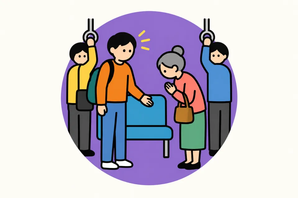 「キャラが先、行動はその後」のイメージイラスト