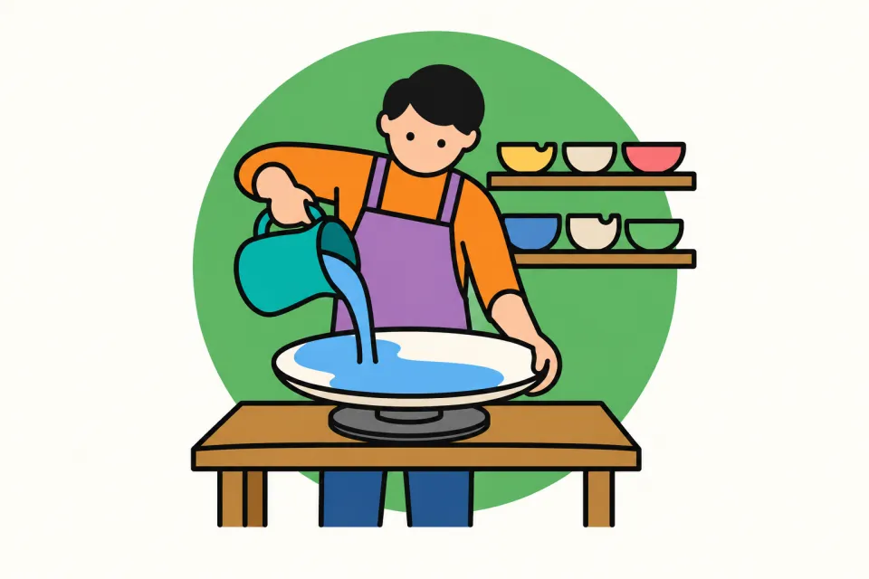 「器には我がない、利他は自他のあわいに」のイメージイラスト