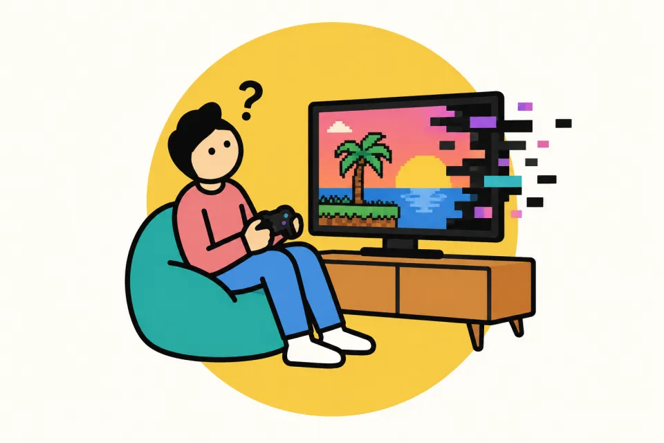 「ポップ化と、ゲームとの相性の悪さ」のイメージイラスト