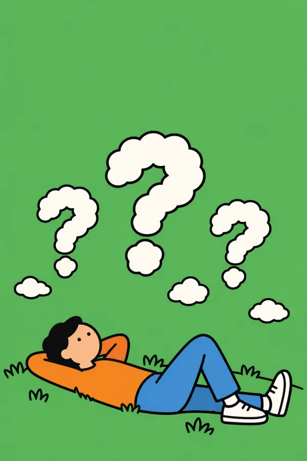『14歳からの哲学入門 「今」を生きるためのテキスト』のイメージイラスト(実際の表紙ではありません)