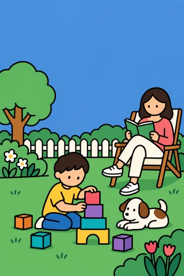 『自分から学べる子になる 戦略的ほったらかし教育』のイメージイラスト（実際の表紙ではありません）
