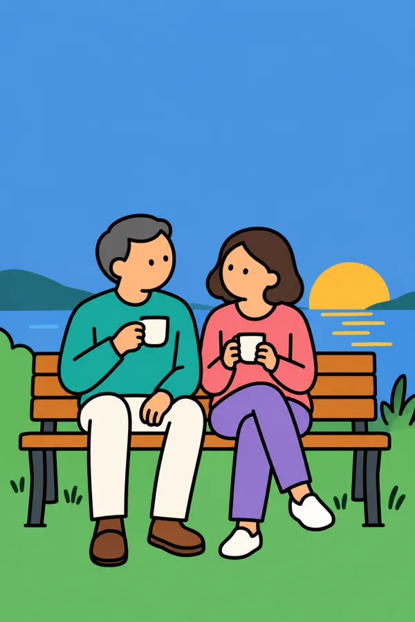 『どうやらオレたち、いずれ死ぬっつーじゃないですか』のイメージイラスト(実際の表紙ではありません)