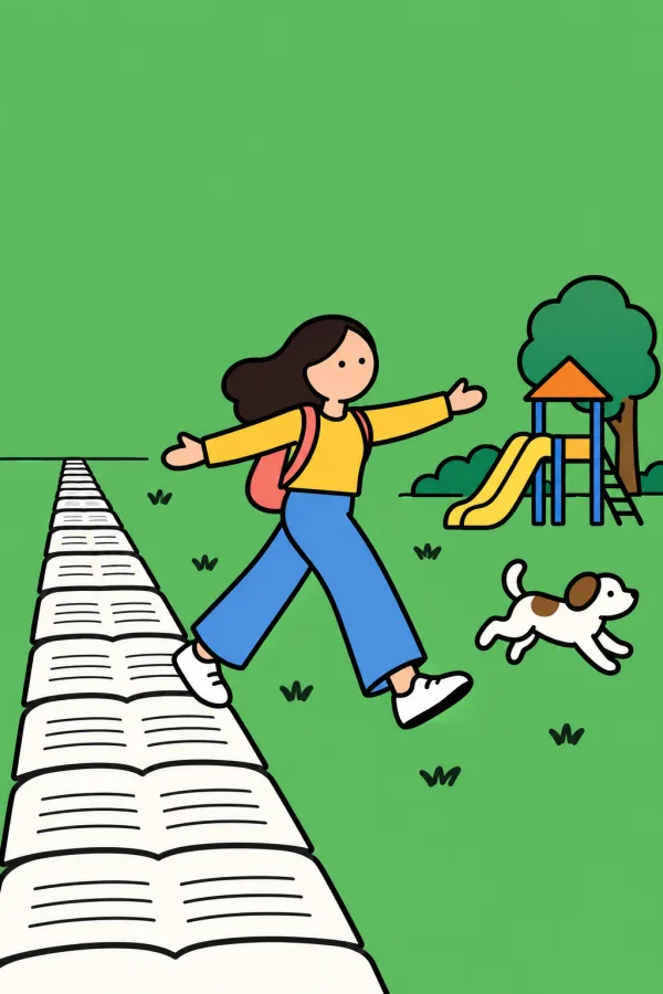 『物語化批判の哲学 〈わたしの人生〉を遊びなおすために』のイメージイラスト（実際の表紙ではありません）