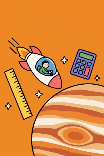 『ゾクゾクしてやみつきになる！ もしも科学大全』のイメージイラスト（実際の表紙ではありません）