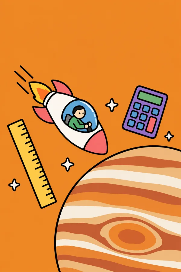 『ゾクゾクしてやみつきになる! もしも科学大全』のイメージイラスト(実際の表紙ではありません)