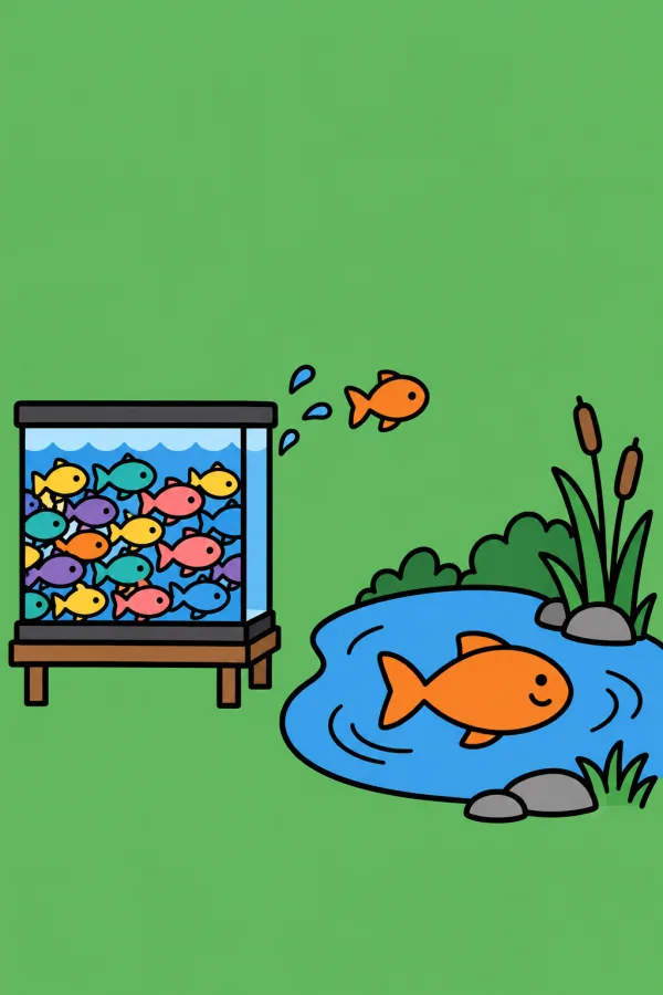 『残酷な世界で生き延びるたったひとつの方法』のイメージイラスト（実際の表紙ではありません）